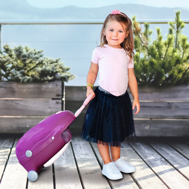 Меблі та будиночки - Розкладна валіза Smoby Baby nurse Прованс 3 в 1 (220346)#5