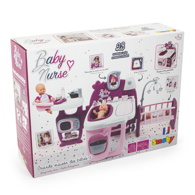 Мебель и домики - Комната малыша Smoby Baby nurse Прованс (220349)#3