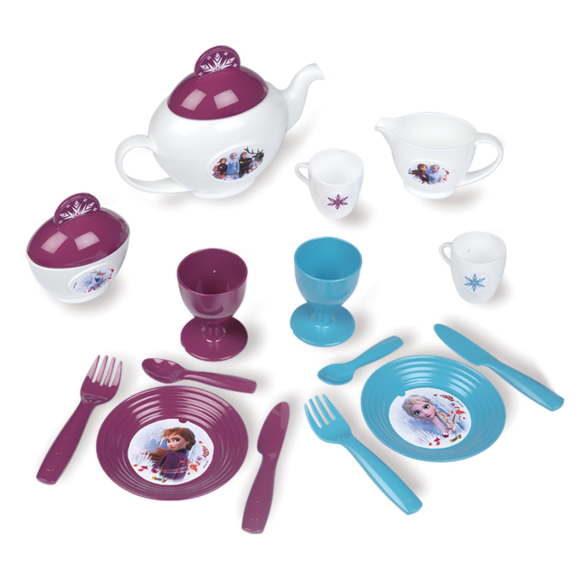 Детские кухни и бытовая техника - Игровой набор Smoby Тележка Frozen 2 в 1 (310517)#2