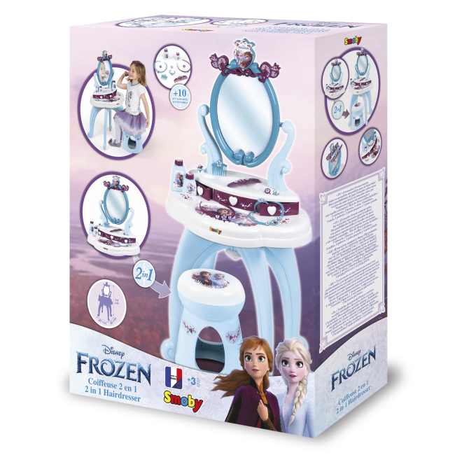 Наборы профессий - Столик Smoby Frozen 2 с зеркалом (320233)#2
