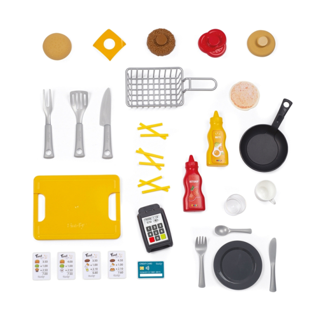 Наборы профессий - Игрушечный ресторан Smoby Бургер хаус (310910)#3