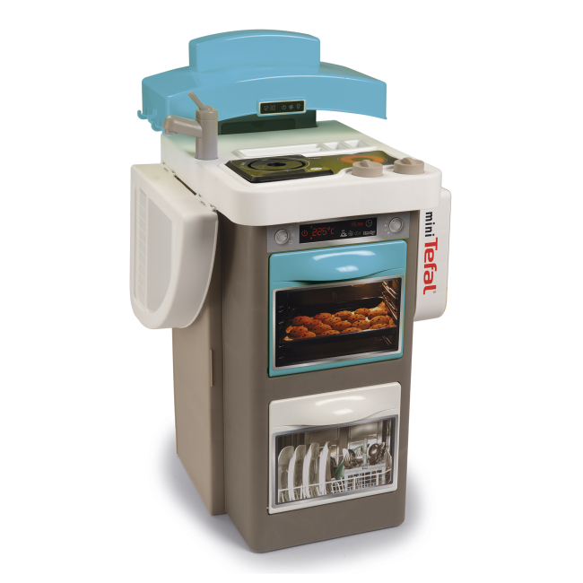 Дитячі кухні та побутова техніка - Іграшкова кухня Smoby Тефаль Кухар блакитна (312201)#2