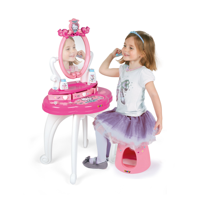 Наборы профессий - Столик Smoby Hello Kitty с зеркалом 2 в 1 (320239)#2