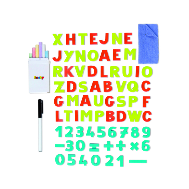 Детская мебель - Деревянный мольберт Smoby Веселое обучение (410400)#2