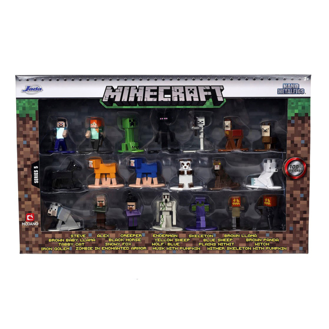 Фігурки персонажів - Набір фігурок JADA Майнкрафт 5 20 штук (253265004)#2