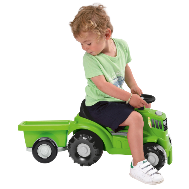 Толокари - Толокар Ecoiffier Трактор з причепом (000359)#2