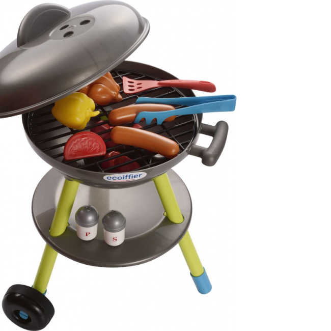 Дитячі кухні та побутова техніка - Ігровий набір Ecoiffier Барбекю Блек (004668)#2