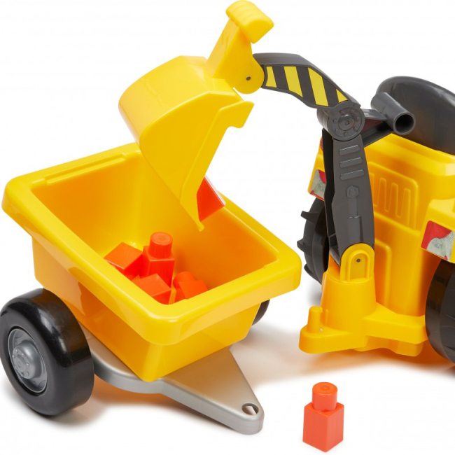 Толокари - Толокар Ecoiffier Максі Трактор-навантажувач з причепом (007850)#3