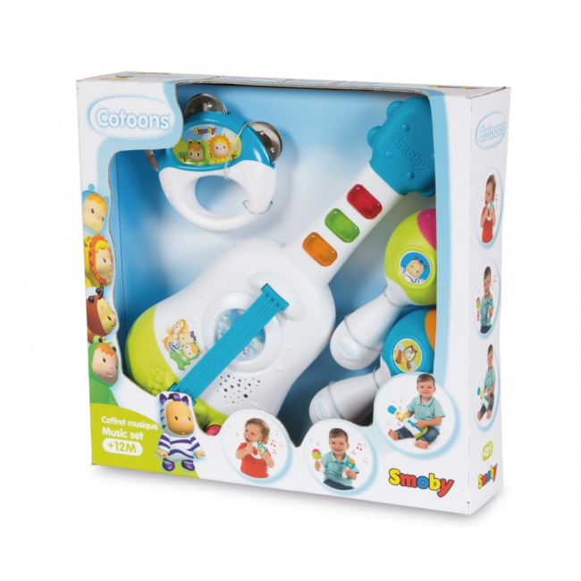 Музичні інструменти - Іграшковий набір Smoby Toys Cotoons Інструменти» (110507)#2