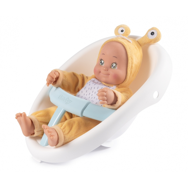 Транспорт и питомцы - ​Коляска для пупса Миникисс Smoby Toys 3 в 1 голубая (210207)#6
