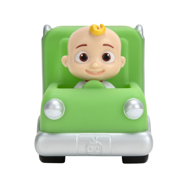 Фигурки персонажей - Машинка CoComelon Mini Vehicles Зеленый мусоровоз (CMW0014)#3