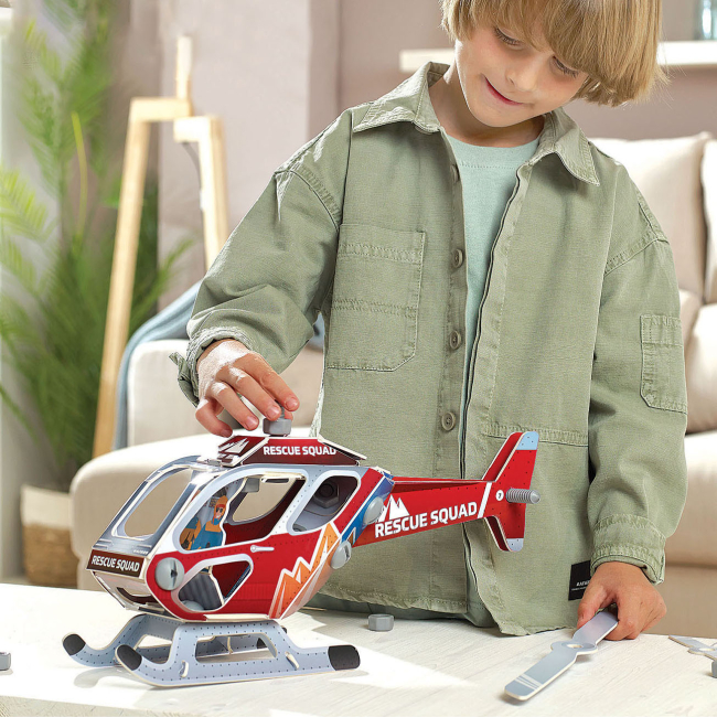 3D-пазли - 3D Пазл Educa Вертоліт (19187)#3