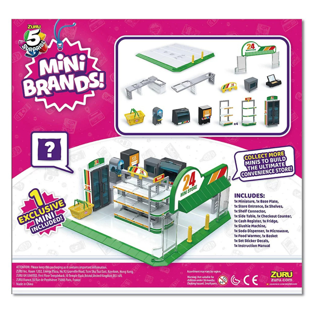 Аксессуары для фигурок - Игровой набор Mini brands Supermarket Магазин у дома (77206)#3