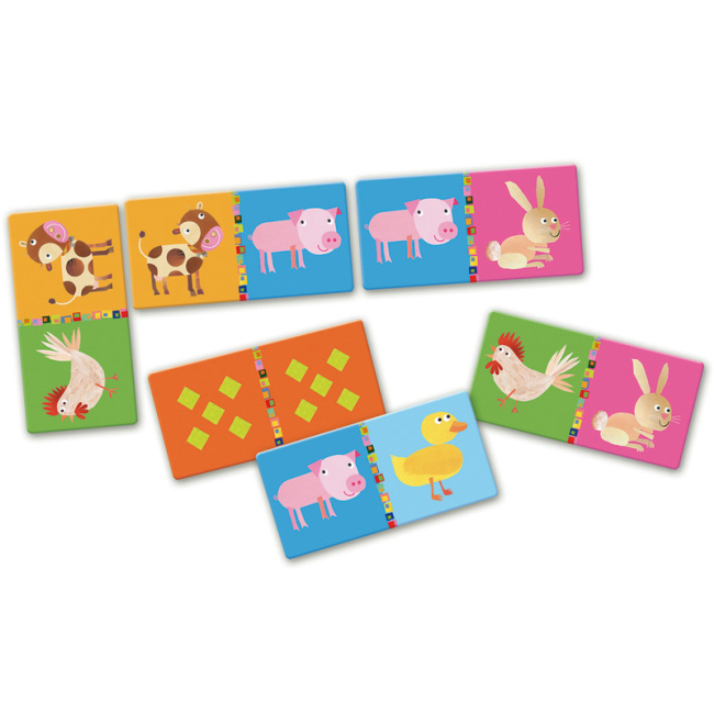 Настольные игры - Настольная игра DJECO Домино Ферма (DJ08158)#2