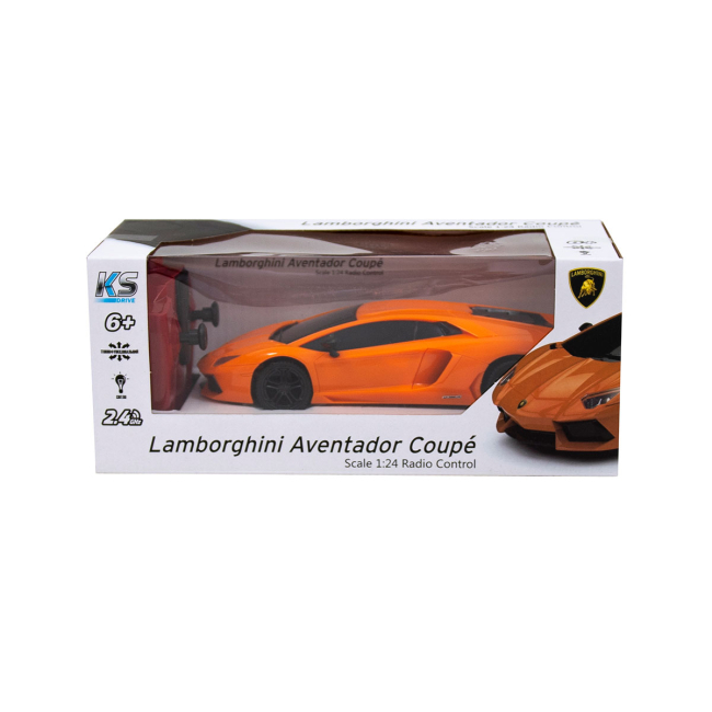 Радиоуправляемые модели - Автомобиль KS Drive Lamborgini avendator LP 700-4 оранжевый (124GLBO)#5