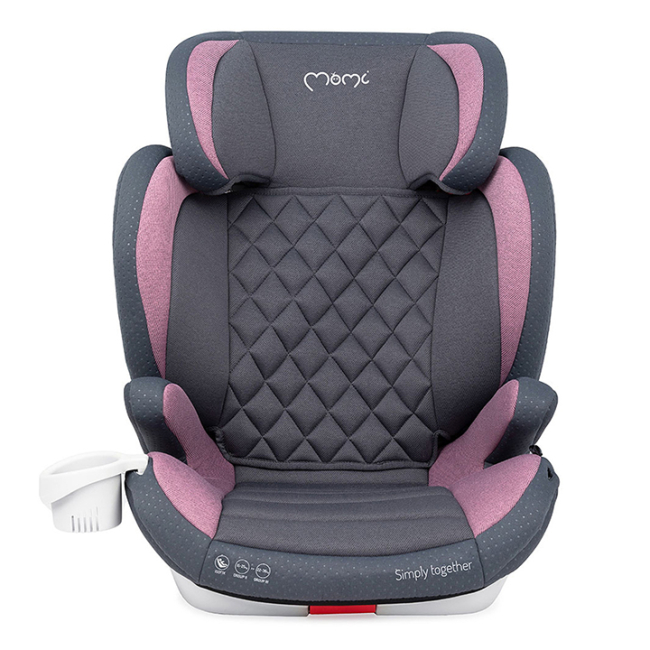 Автокресла и аксессуары - Автокресло детское MoMi Quick Fix pink 15-36 кг (FOSA00005)#2