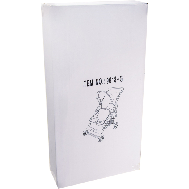 Транспорт і улюбленці - Коляска для ляльки Країна Іграшок Прогулочна двомісна (9618-G)#3