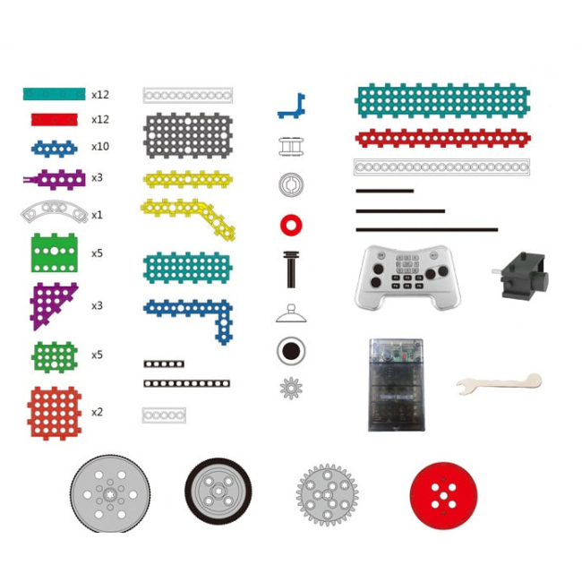Конструктори з унікальними деталями - Конструктор HIQ Blocks kit (LYH-R722)#3