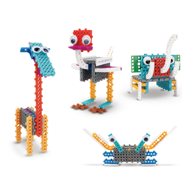 Конструктори з унікальними деталями - ​Конструктор HIQ Animal story (LYH-B711)#4
