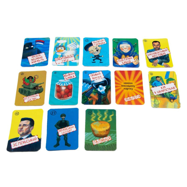 Настольные игры - Настольная игра Strateg Добрый вечер, мы из Украины (30371)#2