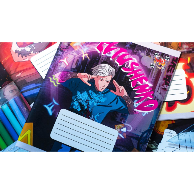 Канцтовари - Набір зошитів Magic Five 5 штук (MF029)#2