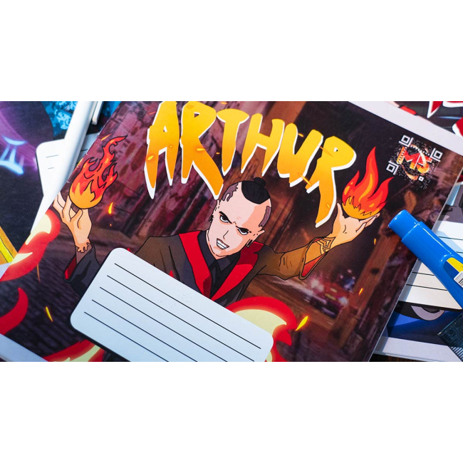 Канцтовари - Набір зошитів Magic Five 5 штук (MF029)#3