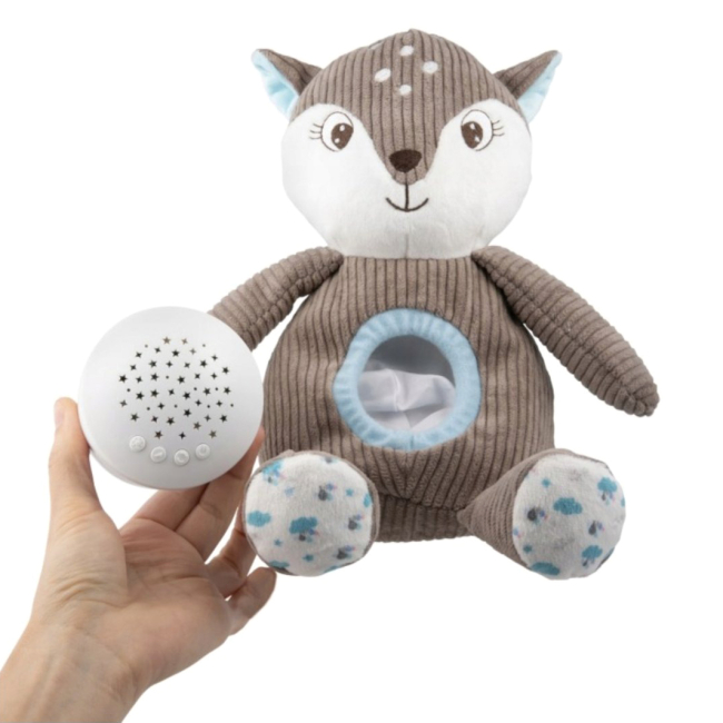 Ночники, проекторы - Игрушка-проектор Canpol babies Олененок коричневый (77/206_brow)#5