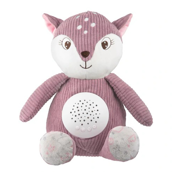 Нічники, проектори - Іграшка-проектор Canpol babies Оленя рожева (77/206_pin)#2