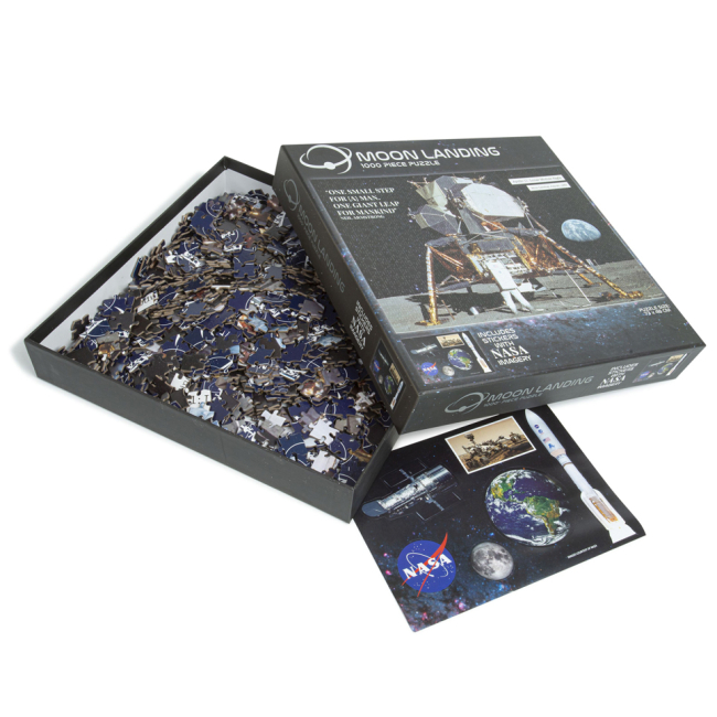 Пазли - Пазл RMS-NASA Аполлон 11 висадка на Місяць 1000 елементів (82-0014-B)#2