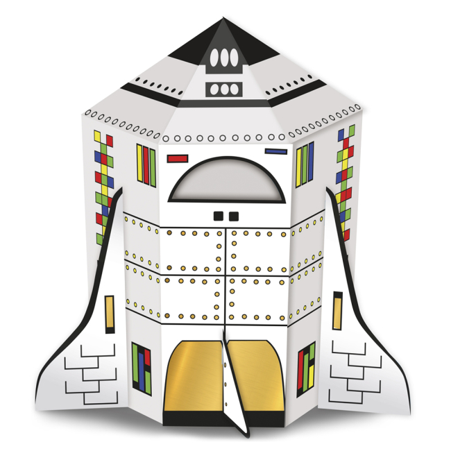 3D-пазли - Тривимірний пазл RMS-NASA Ракета (82-0003)#2