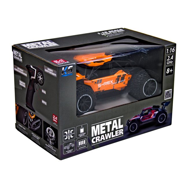 Радиоуправляемые модели - Автомобиль Sulong Toys Metal crawler S-rex оранжевый (SL-230RHO)#7
