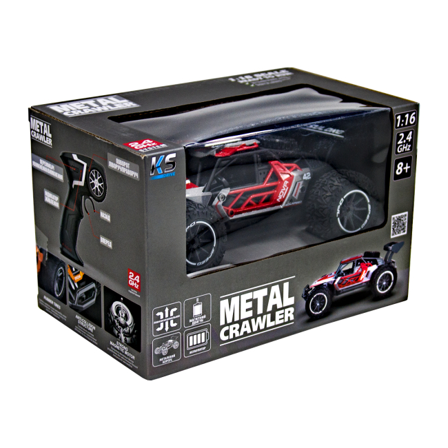 Радиоуправляемые модели - Автомобиль Sulong Toys Metal crawler Nova серо-красный (SL-231RHGR)#7