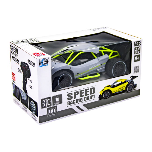Радіокеровані моделі - Автомобіль Sulong Toys Speed racing drift Aeolus сірий (SL-284RHG)#7