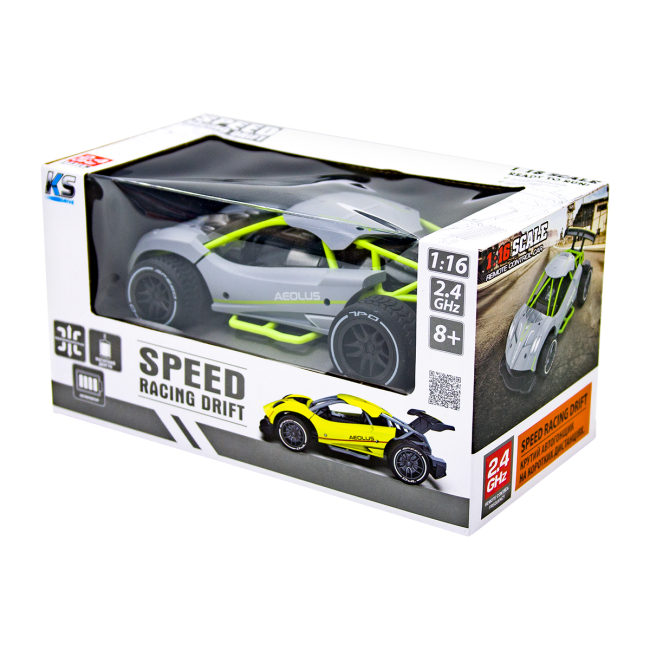 Радіокеровані моделі - Автомобіль Sulong Toys Speed racing drift Aeolus сірий (SL-284RHG)#8