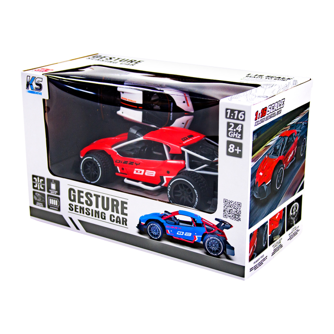 Радіокеровані моделі - Автомобіль Sulong Toys Gesture sensing Dizzy червоний (SL-285RHR)#8