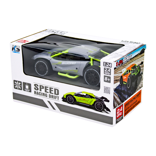 Радиоуправляемые модели - Автомобиль Sulong Toys Speed racing drift Sword серый (SL-289RHG)#8