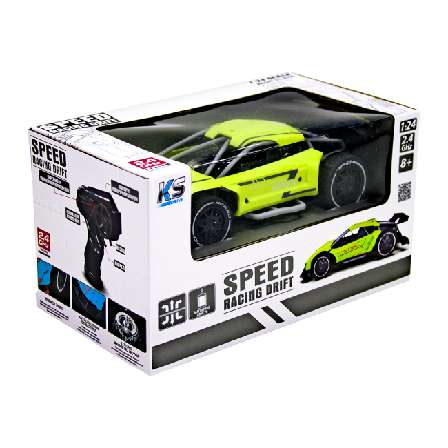 Радиоуправляемые модели - Автомобиль Sulong Toys Speed racing drift Mask зеленый (SL-290 RGR) (SL-290RHGR)#7