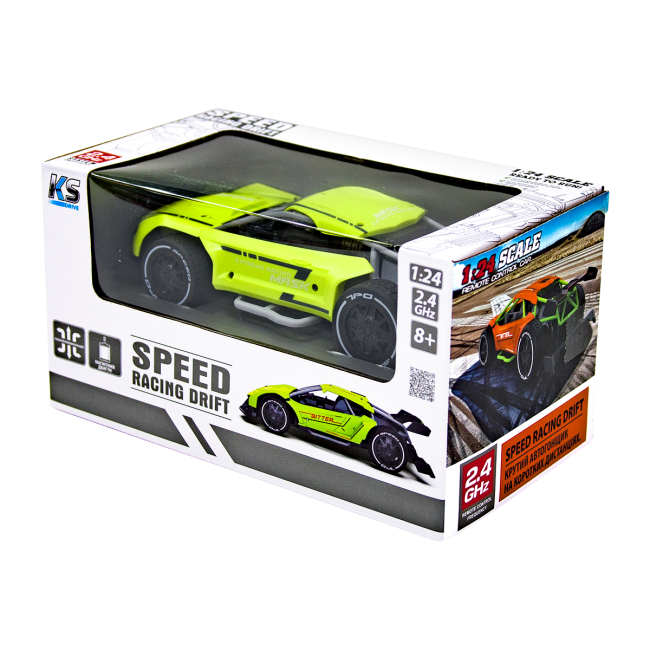 Радиоуправляемые модели - Автомобиль Sulong Toys Speed racing drift Mask зеленый (SL-290 RGR) (SL-290RHGR)#8