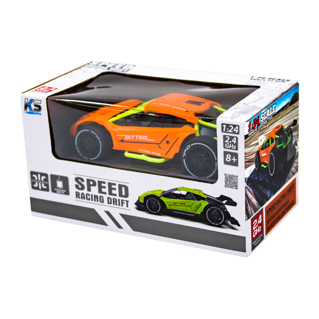 Радіокеровані моделі - Автомобіль Sulong Toys Speed racing drift Bitter помаранчевий (SL-291RHO)#8