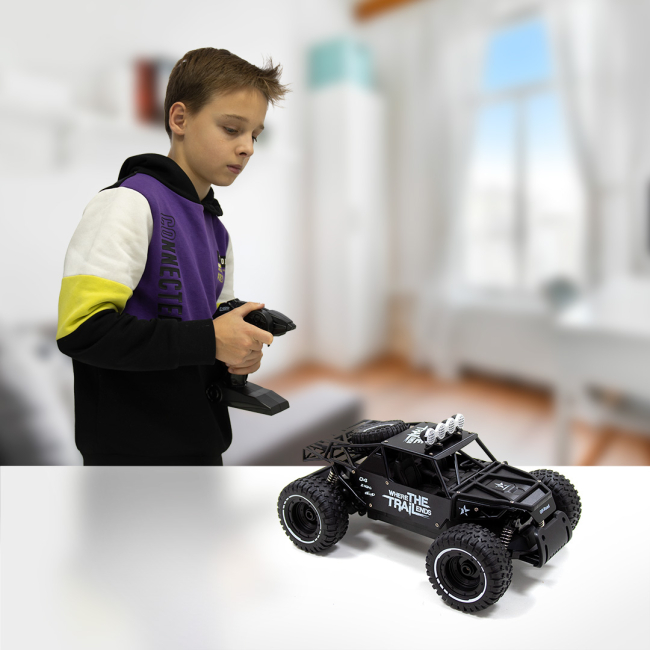 Радиоуправляемые модели - Автомобиль Sulong Toys Off-road crawler rase матовый чёрный (SL-309RHMBl)#9