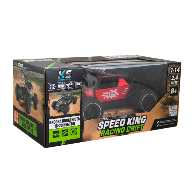 Радиоуправляемые модели - Автомобиль Sulong Toys Off-road crawler rase матовый красный (SL-309RHMR)#7