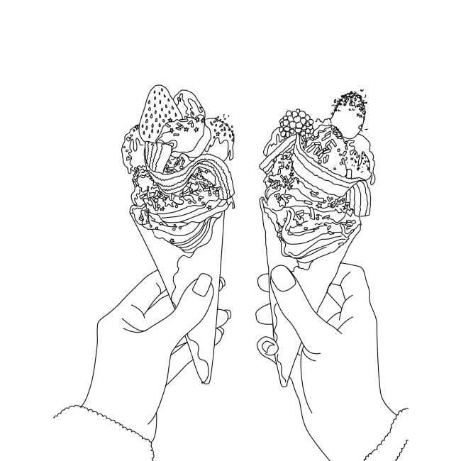 Товары для рисования - Раскраска Жорж #Girls #Fashion #Yummy (9786178023126)#4