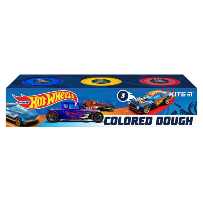 Наборы для лепки - ​Набор для лепки Kite Hot Wheels (HW21-151)#5