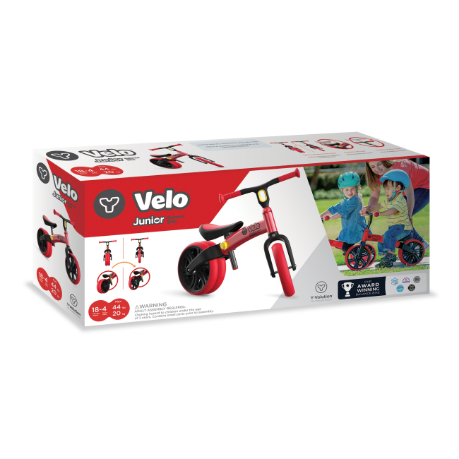 Біговели - Біговел YVolution YVelo Junior червоний (N101047)#2