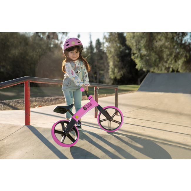 Беговелы - Беговел YVolution YVelo розовый (N101054)#4