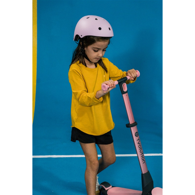 Захисне спорядження - Захисний шолом YVolution S рожевий (YA21P9)#2