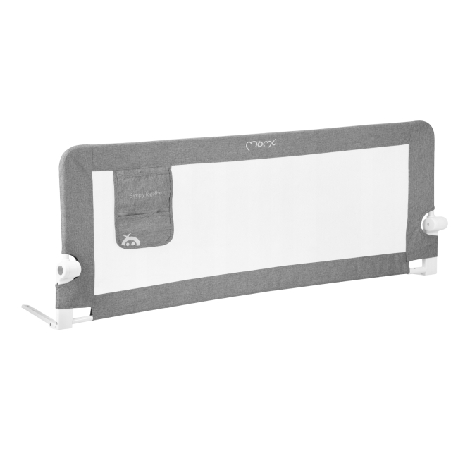 Манежи - Защитная барьерка для кровати MoMi Lexi xl dark gray (AKCE00021)#2