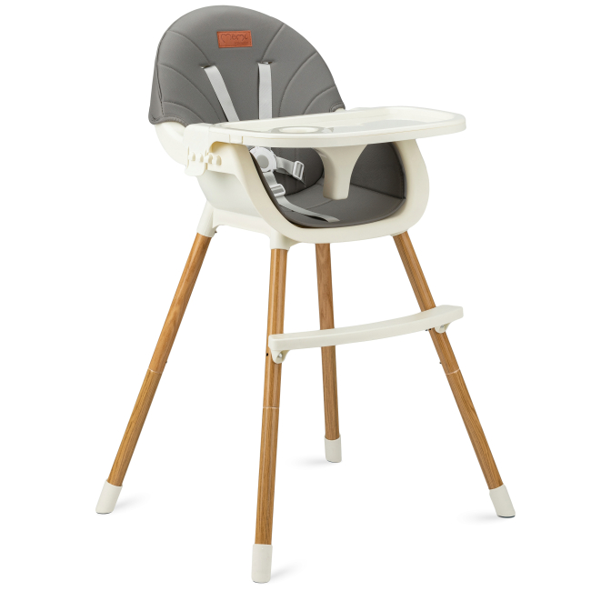 Товары по уходу - Стульчик для кормления MoMi Flovi dark grey 3 в 1 (KRKA00020)#2