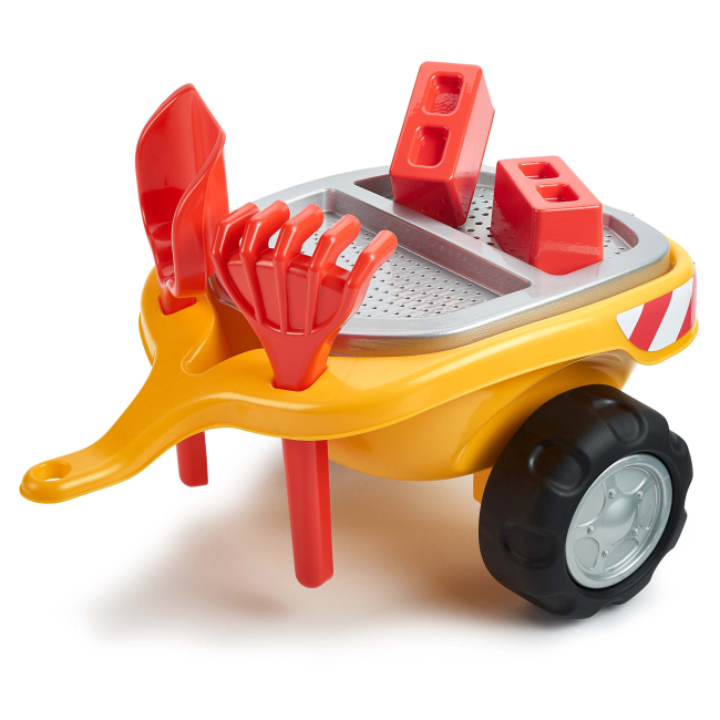 Толокари - Толокар Falk Екскаватор з причепом жовтий (140A)#2