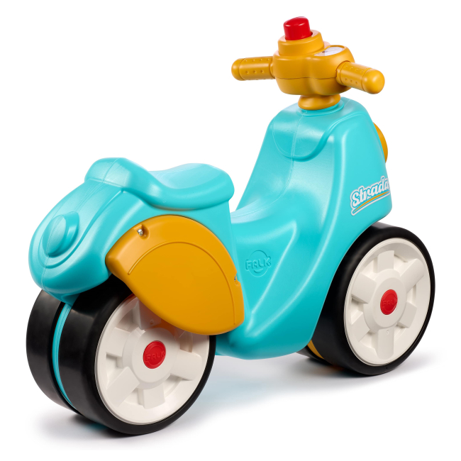 Беговелы - Беговел Falk Strada голубо-желтый (800S)#3